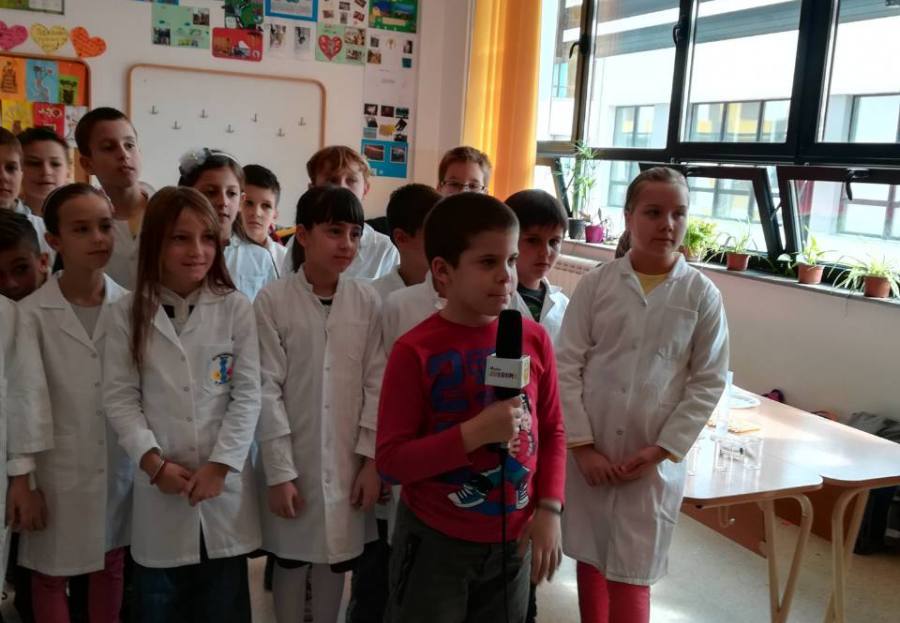 Školarci-eksperimentalci u akciji